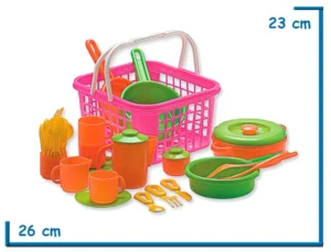 CANASTA SET DE COCINA Y TE